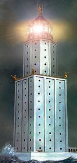александрийский фаросский маяк